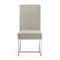 Manhattan Comfort Element Velvet Dining Chair in Champagne, PK2 2-DC030-OM - alternate 4